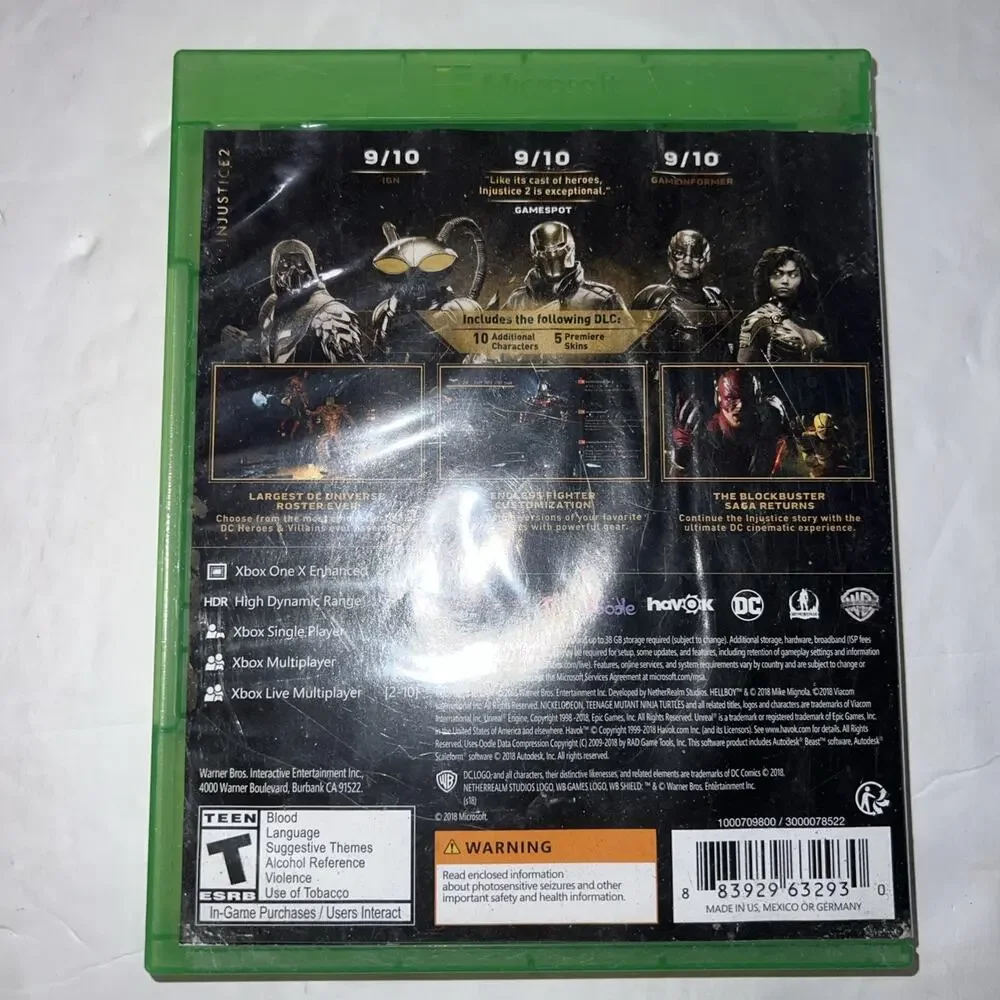 Injustice 2 Legendary Edition Xbox One